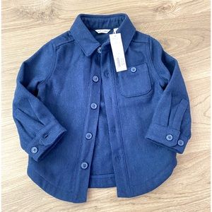 Janie and Jack toddler boys shacket.